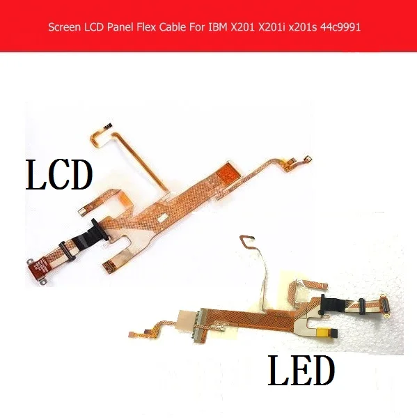 

Genuine LCD LED Panel Flex Cable For IBM Lenovo X201 X201i 44C9990 44C9991 44C9909 44C9910 Display flex cable Laptop notebook