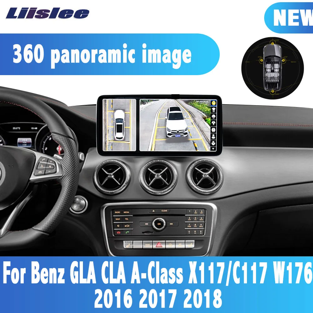10 25 дюймов Android 0 навигационный мультимедийный плеер 360 камера для Benz GLA CLA A-class X117