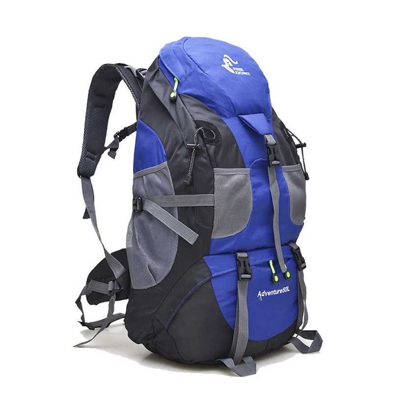 

Outdoor travel bag mountaineering bag waterproof sports bag camping hiking backpack 50L riding bag men and women