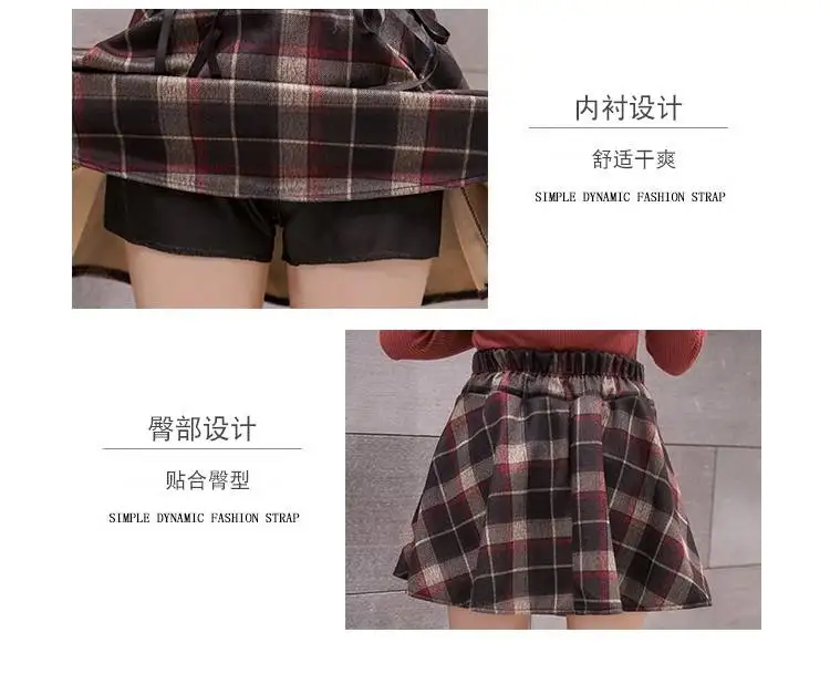 Осенние новые готические юбки женские клетчатые кружевные Свинг Harajuku для школьниц размера плюс S-5XL Сексуальные Короткие плиссированные юбки G1157