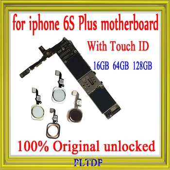 

Good Tested, Factory unlocked for iphone 6S Plus Motherboard with/No Touch ID, Original for iphone 6S Plus logic Board