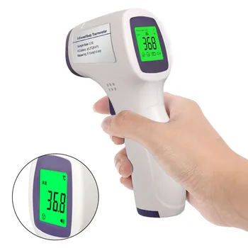

LCD IR Infrared Digital Forehead Thermometer Non-Contact Baby/Adult Body Thermomet термометр уличный градусник для тела