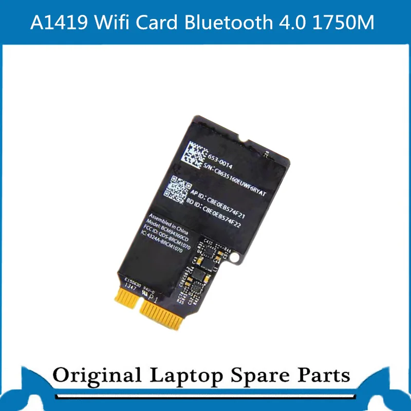 Оригинальная беспроводная сетевая карта в аэропорту Для IMac WIFI Bluetooth 4 0 653 0029 BCM94331CD