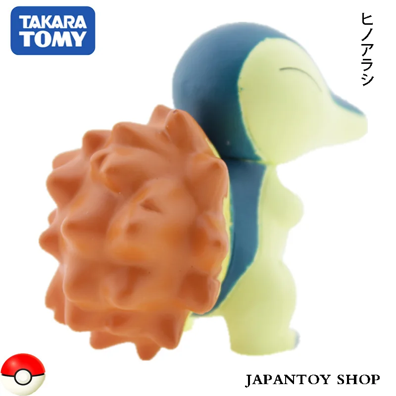 Takara TOMY Tomica monglue Ex Pokemon 32 Cyndaquil Волшебные аниме детские игрушки марионетка литой