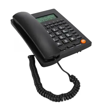 

Mini Telephone L109 English Trade Call Desk Display Caller ID Telephone for Home Office Hotel Restaurant Black Home Phone