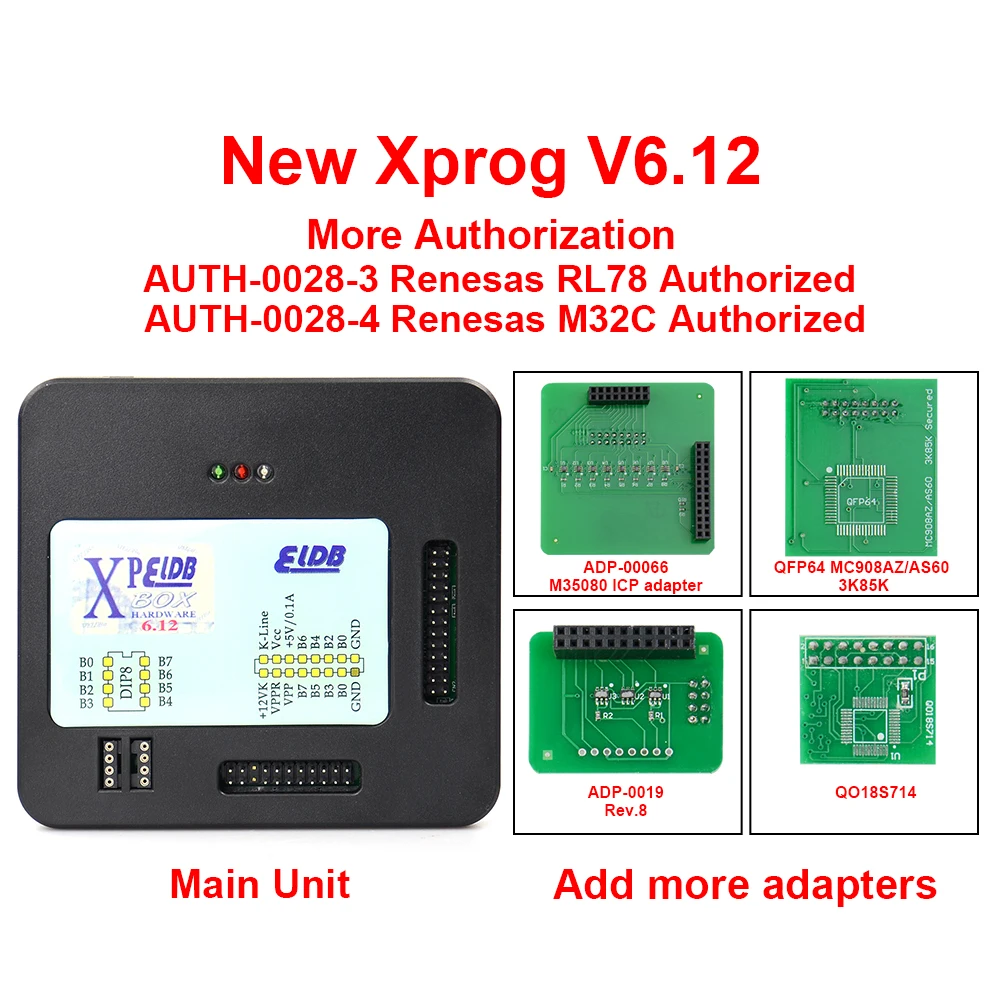 Программатор для тюнинга X Prog-M Xprog m V5.55 V5.60 V5.84 V5.86 V6.12 ECU чип Prog M Box 5 55 без USB-ключа |