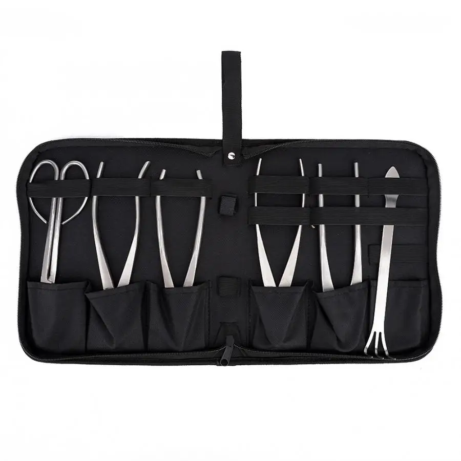 

4-6pcs Scissor Pruning Tools Bonsai Garden Plant Tree Scissors Trimming Cutting Tool Set with Storage Bag Garden Tools