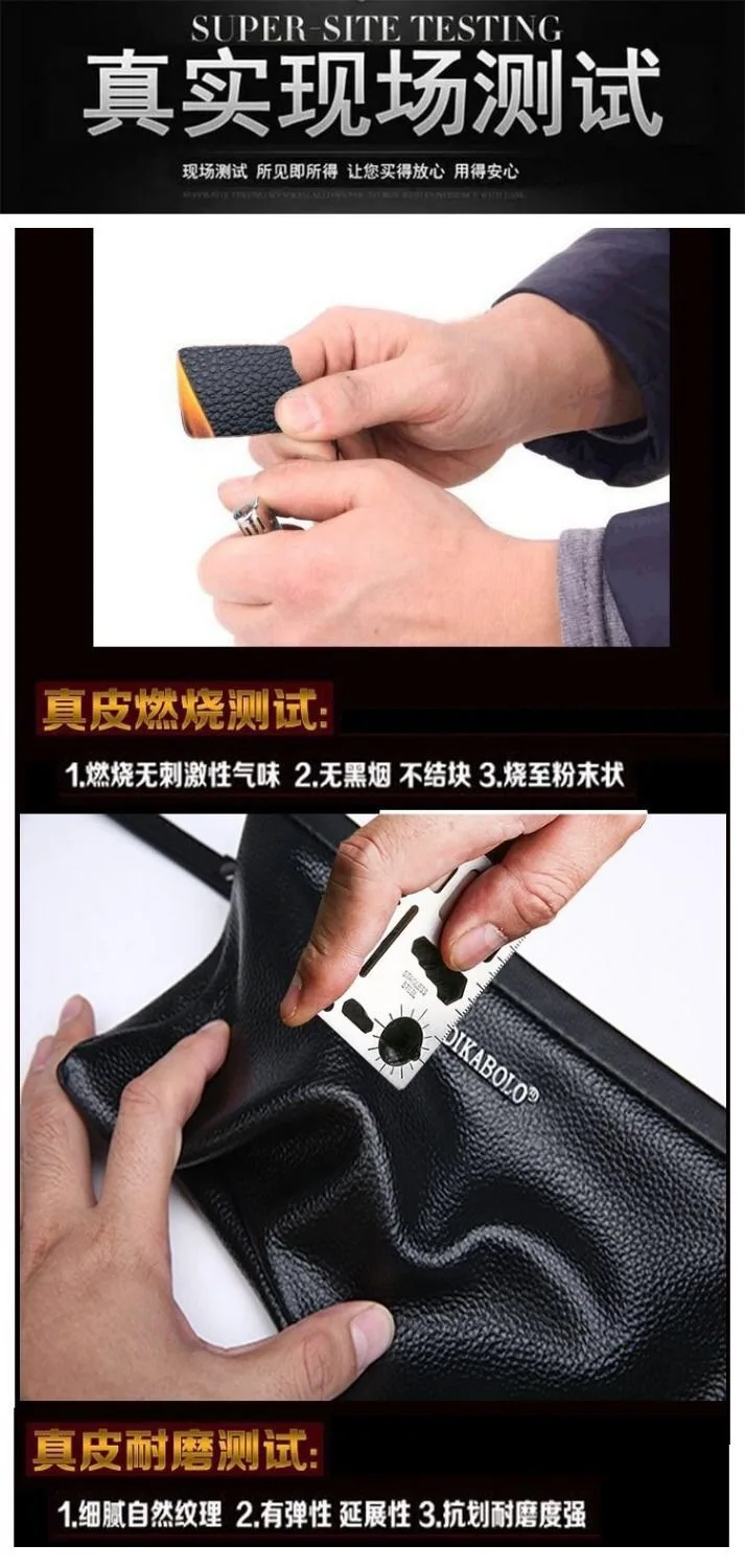 New simple men's handbag soft leather clutch bag men's casual wallet large capacity high quality