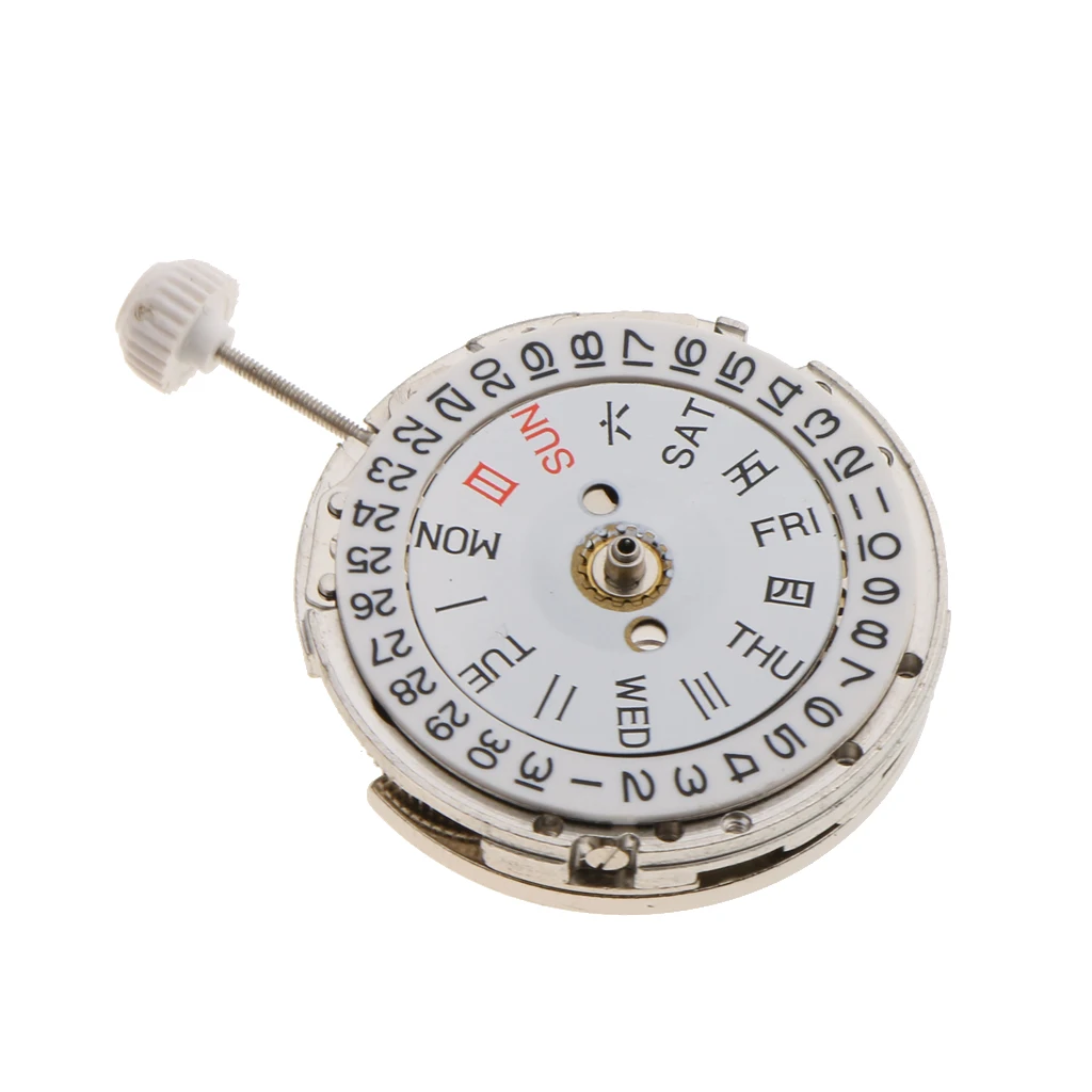 Japan Mechanical Automatic Watch Movement Calendar Wristwatch High Accuracy