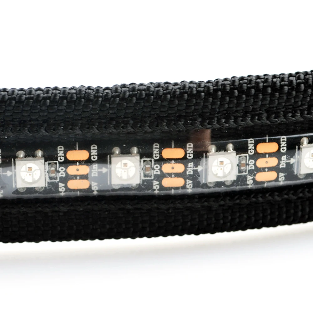 Светодиодный Талия Пояс Фитнес Аксессуары велосипед Открытый 24 RGB Регулируемый Спорт Бег беспроводной пульт Fabala безопасность бег черный