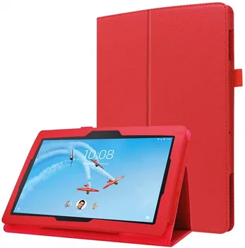 

Ultra-thin Magnetic Case for Lenovo Tab E10 10.1" TB-X104F Smart PU Leather Funda Cover Auto Sleep/Wake Tab E10 TB-X104F Cases