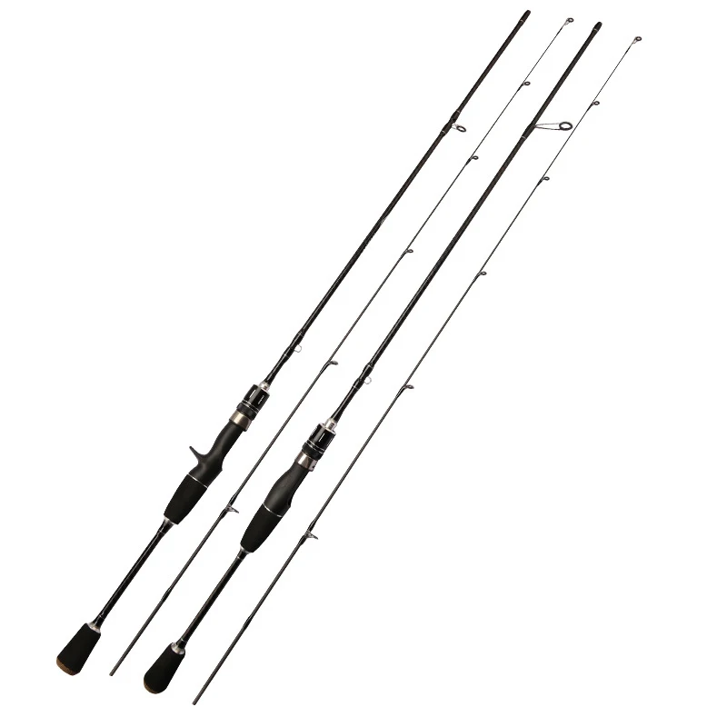 Tonality Fishing Rod Ultra-Light Straight/Curved Carbon Fiber Rod  Baitcasting Fishing Pole for All Water XR-Hot