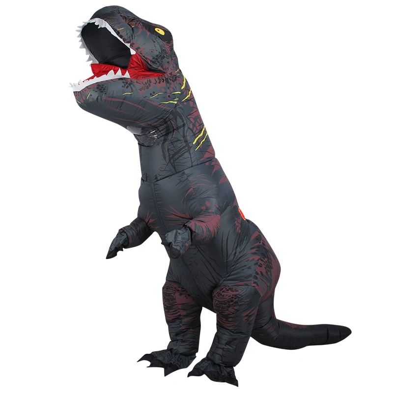 Надувной костюм динозавра T REX, надувной костюм динозавра на Хэллоуин, вечерние надувные костюмы для взрослых