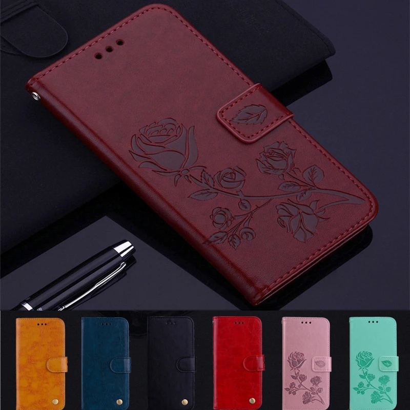 Розовый кошелек чехол для ZTE Blade V10 Vita V9 V7 V8 Lite Mini A510 A520 A6 A7 A3 A5 2019 A530 A610 кожаный Coque |