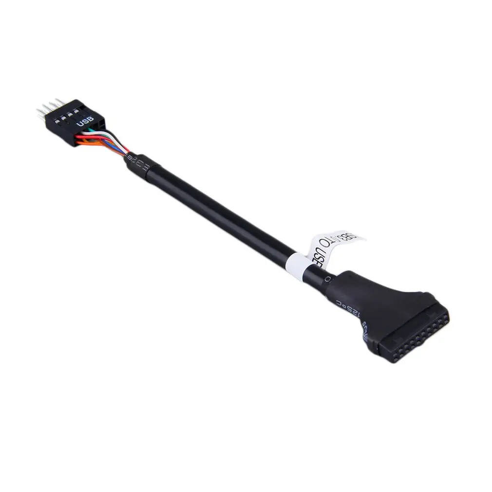 

1 pc USB 3.0 20 Pin Female to USB 2.0 9 Pin Mainboard Motherboard Male Housing Cable Adapter Extension Cable