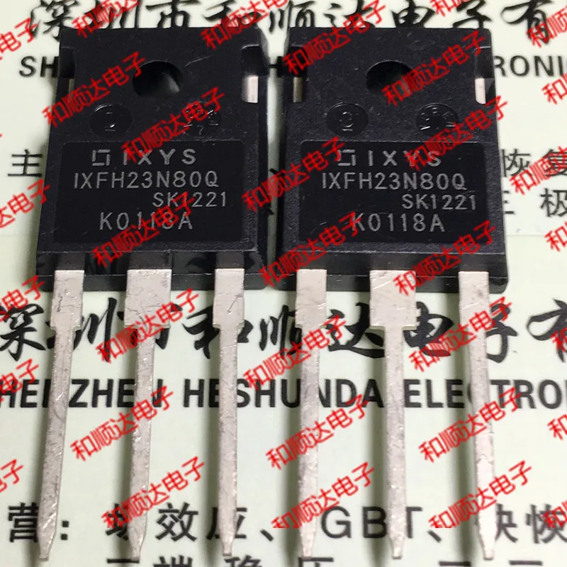 2 шт./IXFH23N80Q-247 800V 23A TO247