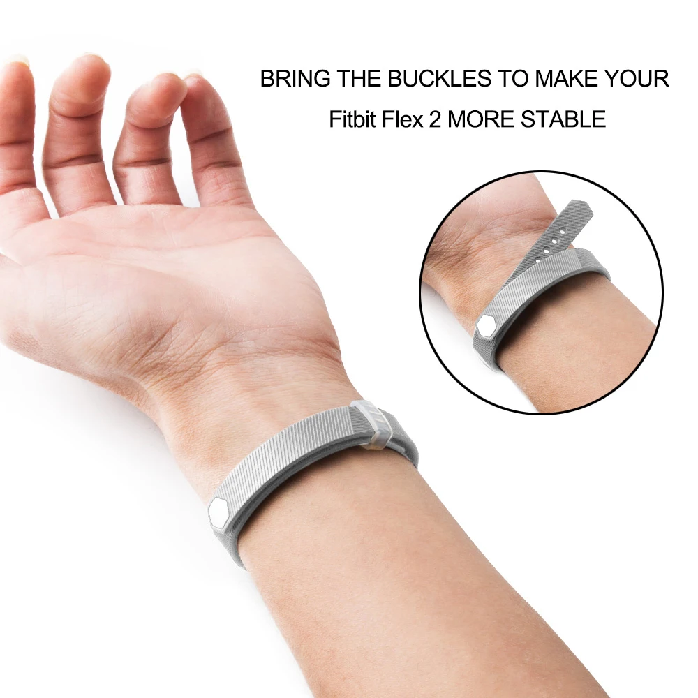 Honecumi для Fitbit Flex 2 Браслет ремешок Золотой фитнес трекер ремешок для Fitbit Flex2 заменить браслет спортивные аксессуары