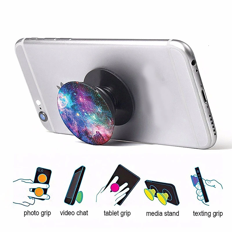 Попсокет Mobile Phone Finger Ring Holder 180 Degree Rotatable Popsoket Smartphone Stand Holder Popsocet For iPhone Xiaom Huawei