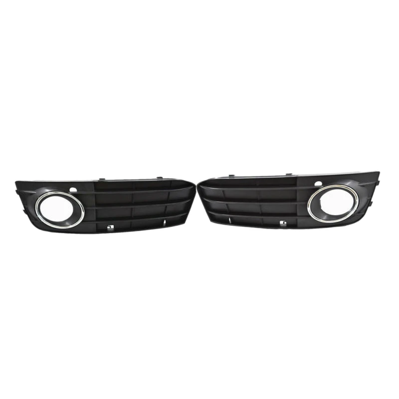 1 Pair Car Front Bumper Fog Light Grille Grill Cover for - A4 B8 A4L 2009-2012 8KD 807 682 01C 681 | Автомобили и мотоциклы