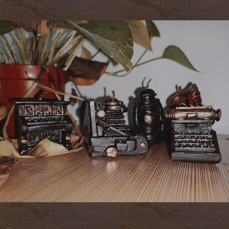 Ароматические свечи в стиле ретро керосиновая лампа для фортепиано фонограф