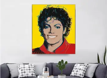 

hand drawing graffiti pop art on canvas art good for bedroom decoration