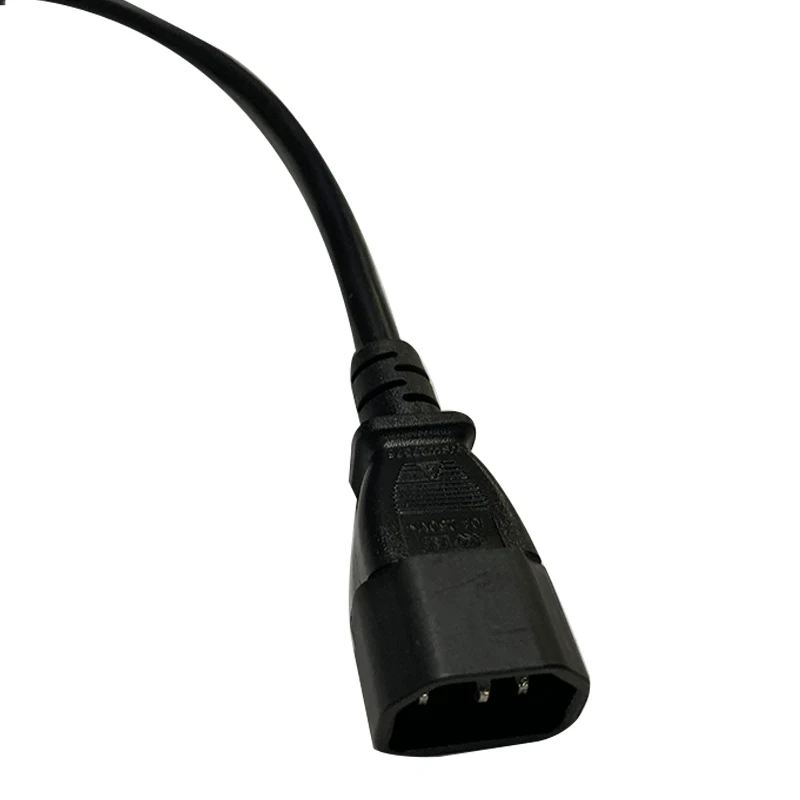1,5 м C14-6* C13 IEC320 C14 штекер для 6* IEC320 C13 Женский удлинитель питания шнур 3*0,75 мм квадратный PDU шасси UPS 3*0,75 мм