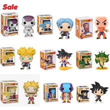 FUNKO pop Dragon Ball Super Porunga Saiyan Goku Super Vegeta покрытие BEERUS Zamasu YAMCHA Виниловая фигурка новая с коробкой для детей