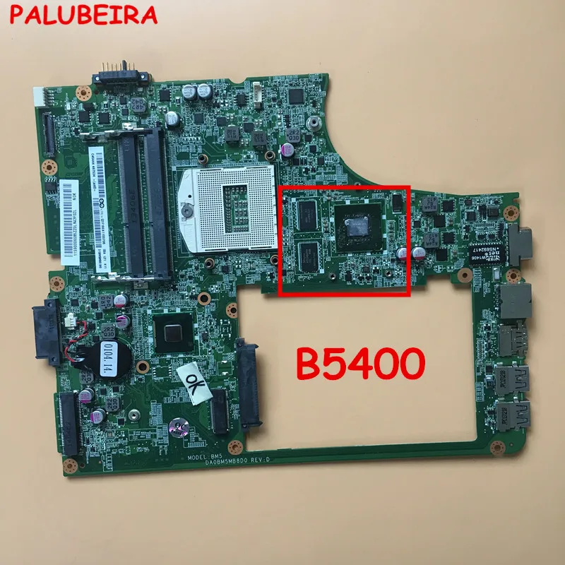 PALUBEIRA доступны 100% DA0BM5MB8D0 REV : D материнская плата для ноутбука LENOVO B5400 ноутбук