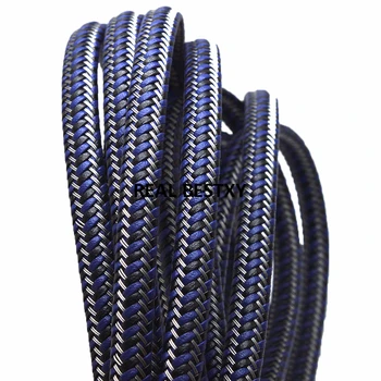 

5m/lot approx: 9.2*6mm Flat Braided Steel Leather Cord Fit Necklace Bracelet String Rope Thread Lace DIY Jewelry Making Finding