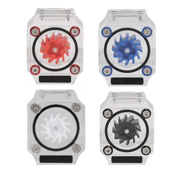 

LSJ-XGB Water Flow Meter Computer Cooling System Acrylic Water Flow Rate Indicator G1/4in Flow Meter Indicators