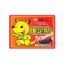 Теплая палочка для ног теплая Подушечка для ног долговечная Тепловая пластырь креативный удобный 10 пар/упак. подушечки для тела рабочие задние ноги поверхность кожи