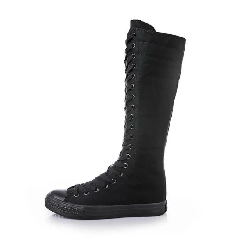womens knee high sneaker boots