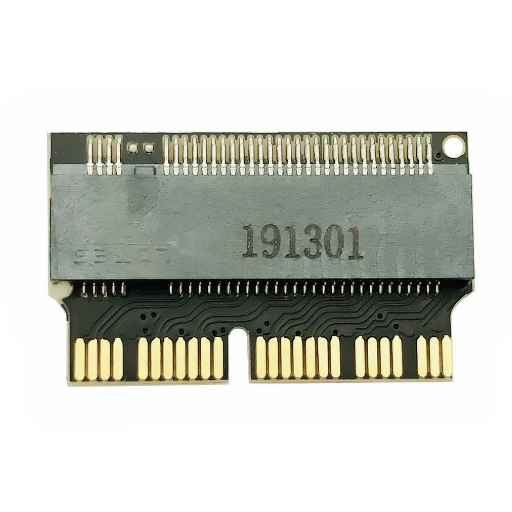 50 шт. для Macbook Air SSD M2 адаптер NVMe PCIE 2013 2014 2015 до M.2 NGFF карта Pro A1398 A1502 A1466|Адаптеры карт