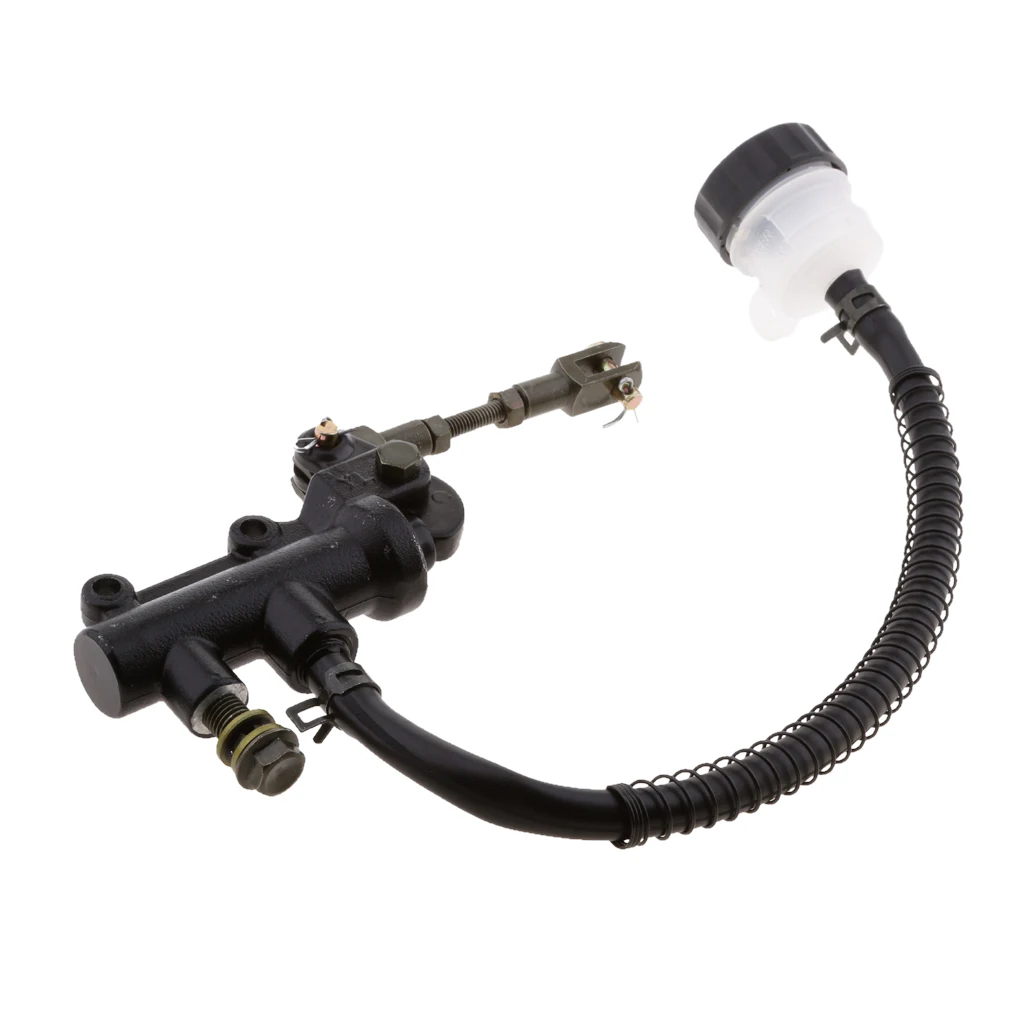 Universal Motorcycle Rear Brake Master Cylinder Reservoir for 50cc 70cc 110cc 125cc 150cc ATV Quad Buggy
