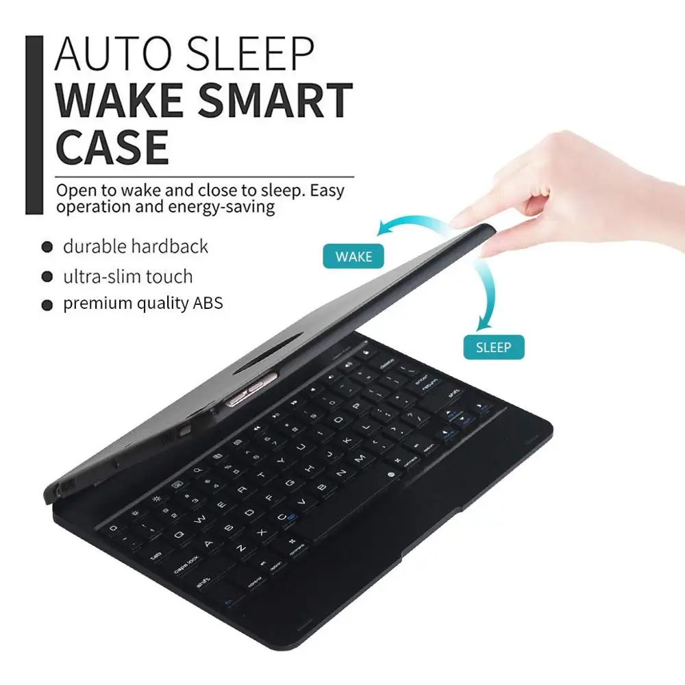 Wireless Bluetooth Keyboard Case for iPad 9.7 etc ipad case ipad keyboard case