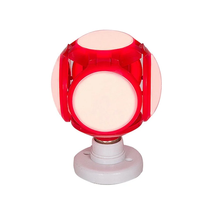 Red Body TONGDAYTECH 120 светодиодный супер яркий светодиодный складной светильник внутренний светильник s 40 Вт E27 Светодиодный светильник для футбола НЛО лампа AC 85-265 в светодиодный светильник - Испускаемый цвет: Red Body