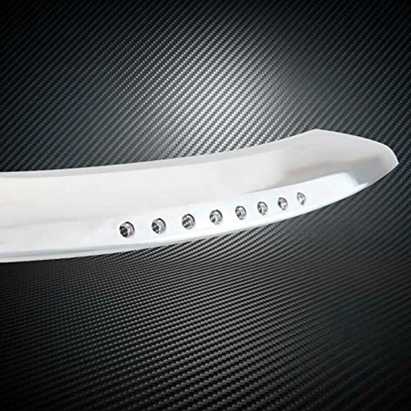 Motorcycle Abs Chrome Rear Trunk Accent Handle Bowl Trim Strip Fairing Cover Decorations for Honda Goldwing Gl1800 2001-2011