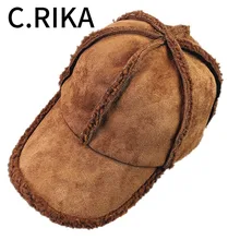 Зимняя Толстая теплая бейсбольная кепка Bone для мужчин и женщин из овечьей шерсти, однотонная Кепка для грузовика, папа, регулируемый головной убор, Спортивная брендовая бейсболка, шапки