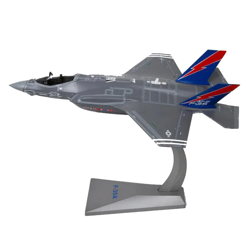 1/72 масштаб армии США ВМФ F35 F-35 истребитель самолет литье под давлением сплав Модель Детская Военная игрушка дисплей сувенир