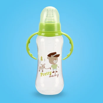 

280ml Newborn Drink Bottle Baby Nursing Milk Fruit Juice Water Feeding Cups