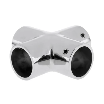

Heavy Duty 25mm 1" Pipe/Tube Marine Boat Hand Rail Fitting 4 Way Connector