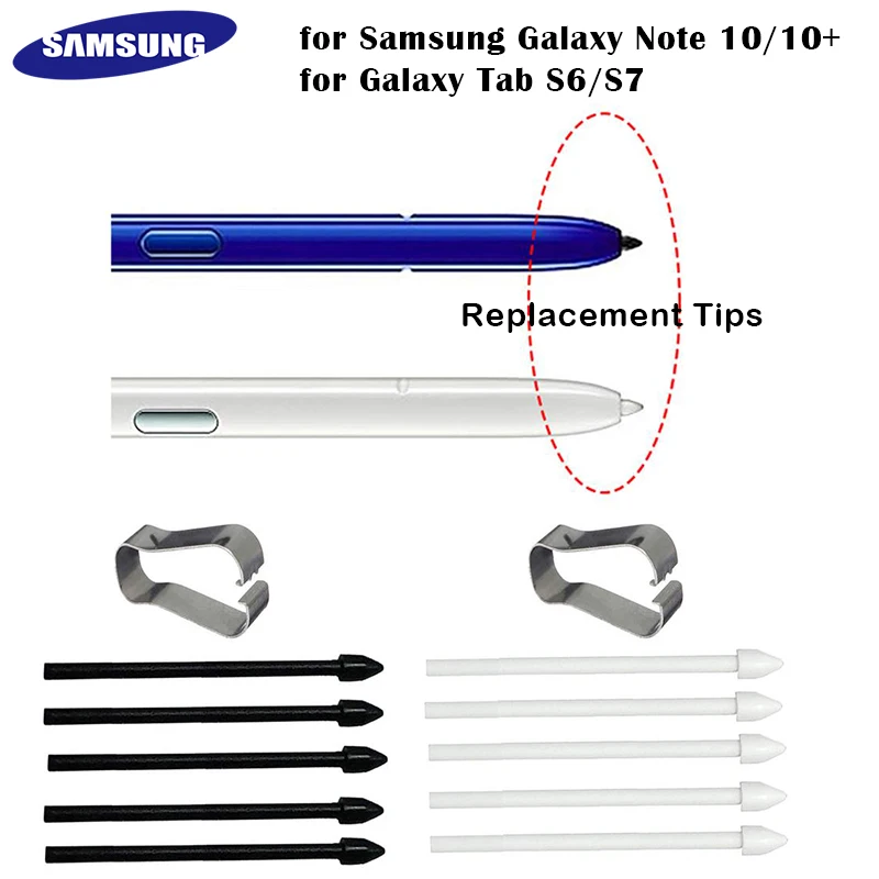 Official 11 Samsung Stylus S Pen Tips Remove Nips Tools For Galaxy