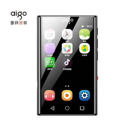 Полноэкранный mp3-проигрыватель AIGO M2PRO MP4 Wi-Fi Bluetooth MP5 Walkman сенсорный HD-экран для