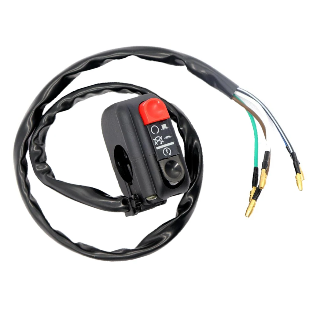 Motorcycle START STOP SWITCH Motorcycle bike Handlebar IGNITION ON/OFF Universal For Honda Yamaha Suzuki Kawasak 22mm diameter