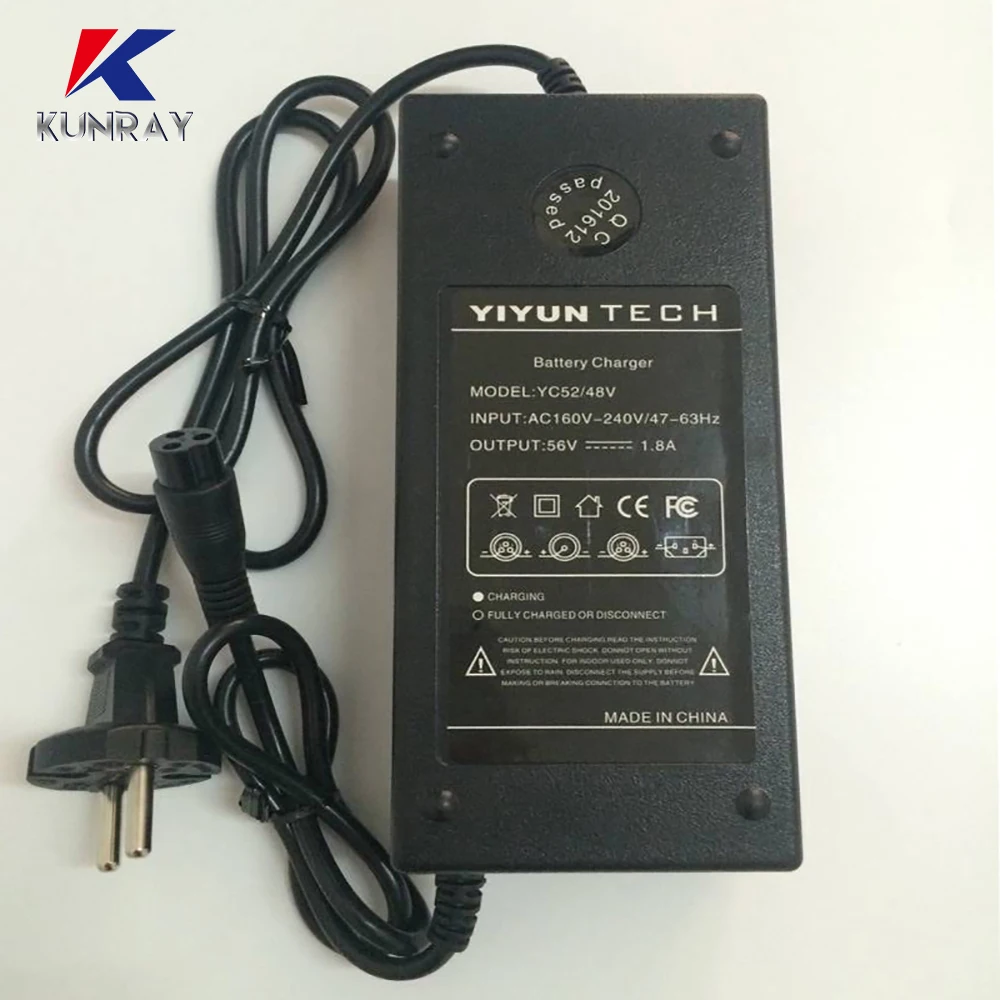 24V36V48V YIYUN YC52 электровелосипед велосипед зарядное устройство для электрического