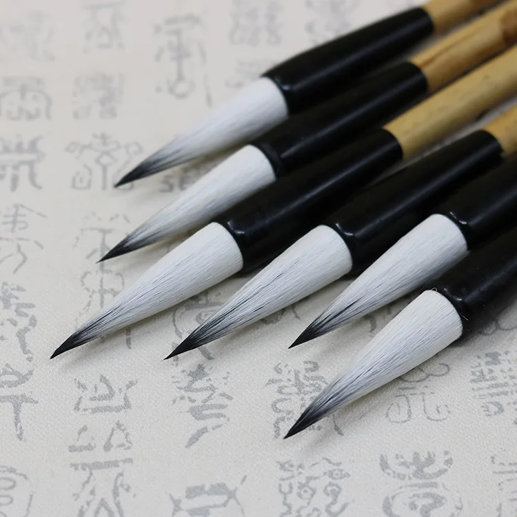 Qinyuan Hall напрямую от производителя продавая смешанные кисти для письма волос Devonport начинающих поставки Wengang каллиграфическая кисть