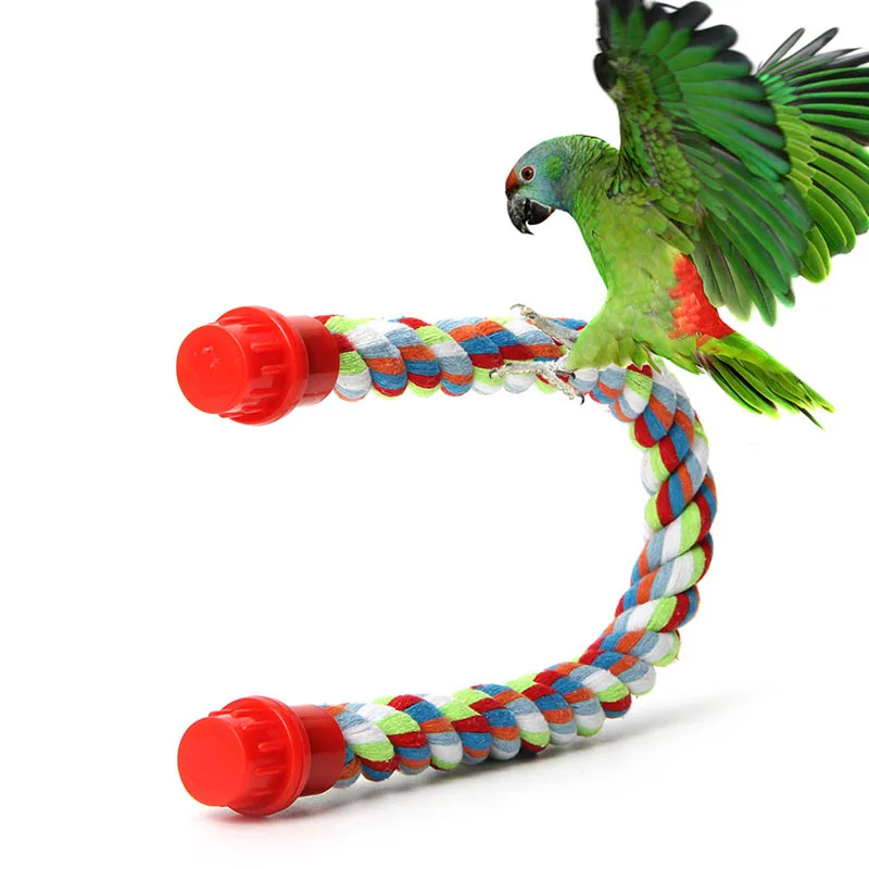 Домашнее животное птица канат для попугаев Cockatiel Parakeet Conure клетка стоячий окунь Жевательная клюшка игрушка