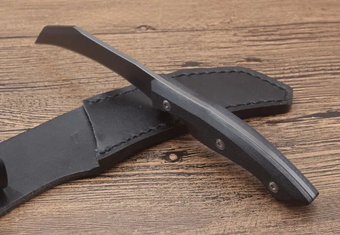 Серповидный коготь нож D2 60 HRC Karambit фиксированный нож для походов и охоты аварийный карманный нож сувенирные ножи A2325