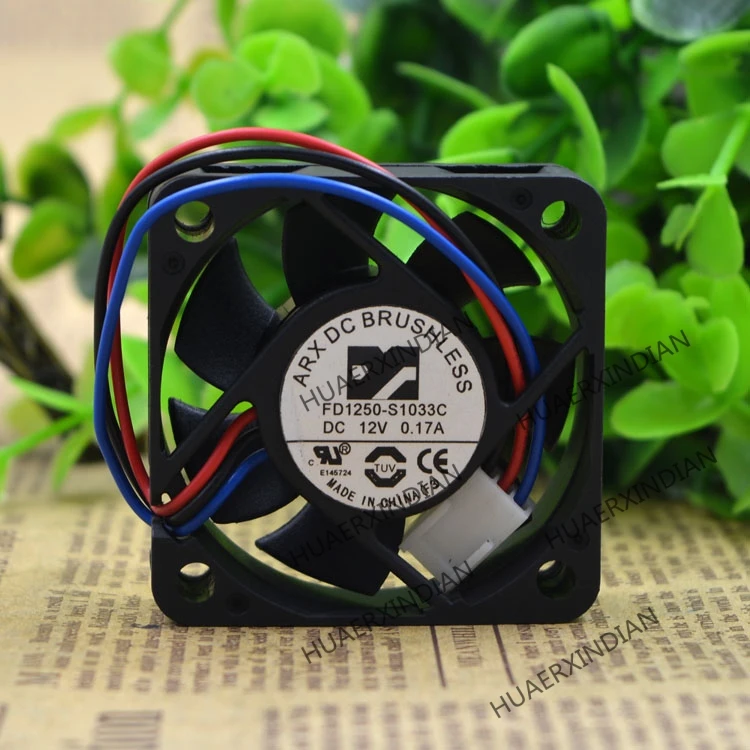 

Original NEW 5015 FD1250-S1033C 5CM 12V 0.12A Motor protection cooling Fan