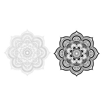 

50X50cm Car Hood Vinyl Decal Mandala Sticker for Jeep Wrangler Totem Cover Hood Car Sticker